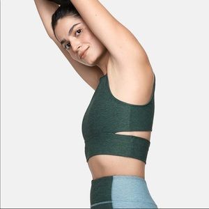 Outdoor Voices Slashback Crop Sports Bra